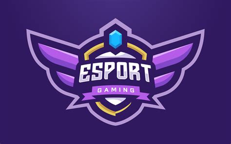 Esports Logo Template For Gaming Team Or Tournament Vector Art At Vecteezy
