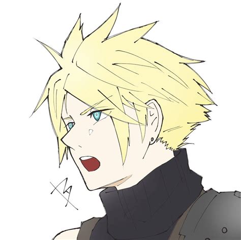 Pin By Cloudstlife On ファイナルファンタジーのアート Cloud Strife Clouds Soldier