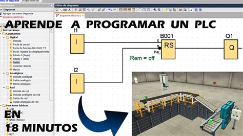 Como Programar Plc Logo Siemens En Logosoft Y Simularlo En Factory Io