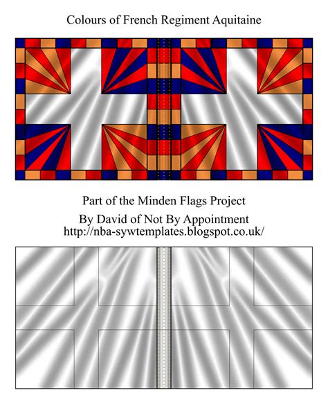 Not By Appointment Minden French Flags Project Regiment Aquitaine