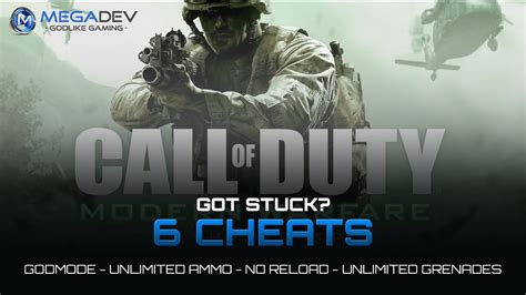Call Of Duty Modern Warfare Remastered Cheats Godmode More Trainer By MegaDev YouTube