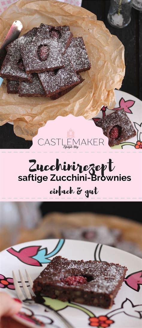 Maybe you would like to learn more about one of these? REZEPT schokoladige saftige Zucchini-Brownies ...