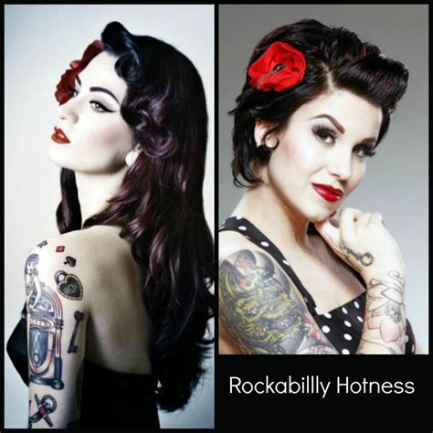 Pin On Rockabilly Hairstyles