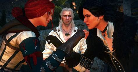 wiedźmin 3 geralt ty draniu podwójny romans z yen i triss już w grze