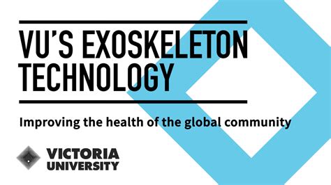 Victoria University On Linkedin Vus Exoskeleton Technology