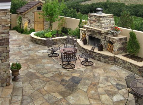 Outdoor Living Spaces Accent Landscapes Inc For Flagstone Patio Diy