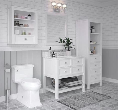 Bring your bathroom to life with the modern style of the ellcott floating vanity collection in white. Lowes Bathroom Vanities In Stock | Tyres2c