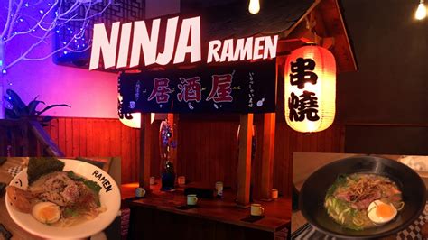 Ninja Ramen Food Vlog Youtube