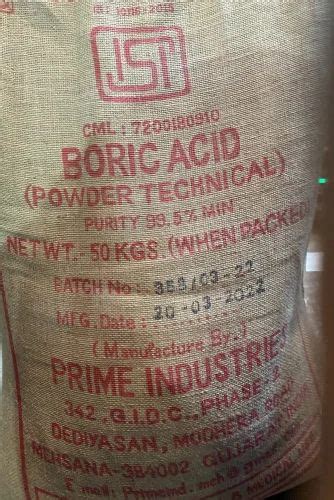 Boric Acid Powder At Rs 140kg Hyderabad Id 26064917630