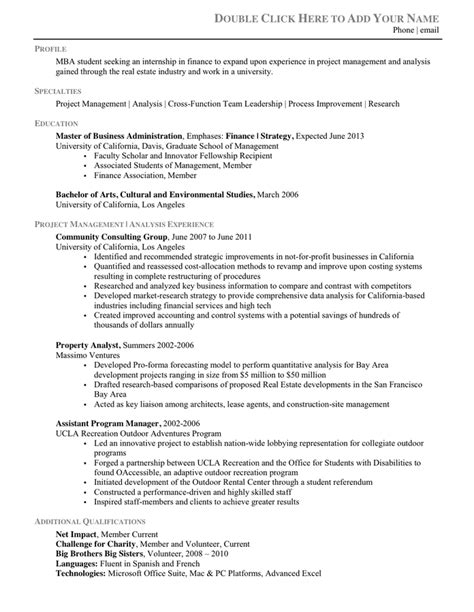 Chronological Resume In Word And Pdf Formats