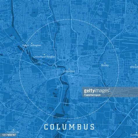 Columbus Ohio Vector Map Photos And Premium High Res Pictures Getty