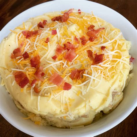Bacon And Cheese Loaded Mashed Potatoes Return To The Kitchen
