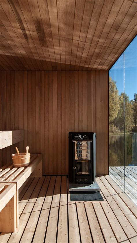 Outbuilding Of The Week A Floating Sauna On A Swedish Shore