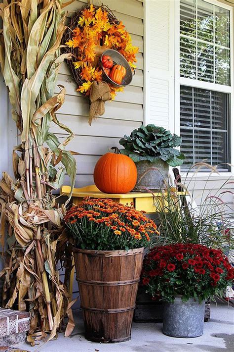 25 Mesmerizing Outdoor Fall Decor Ideas Homemydesign