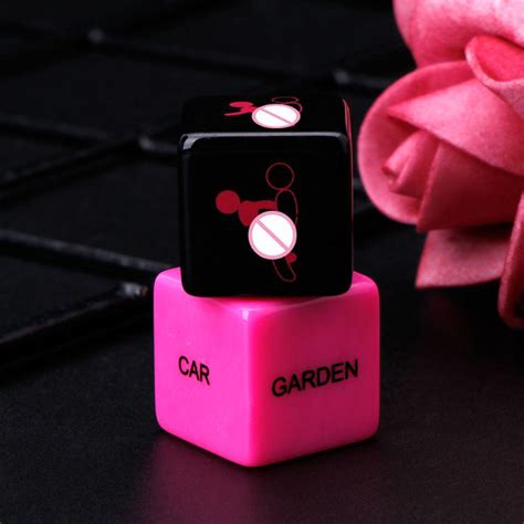 Kjøp 1 Pair Sex Dice Position Fun Adult Erotic Love Sexy Posture Couple Lovers Humour Game Toy