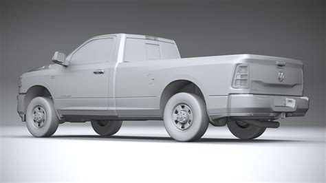 Dodge Ram 2500 Tradesman 2019 3d Model By Squir