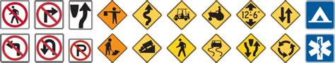 Traffic And Road Sign Test Usa Traffic Signs