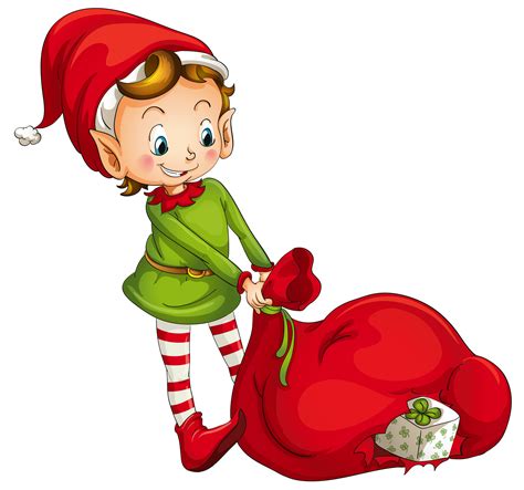Collection Of Santas Elves PNG PlusPNG