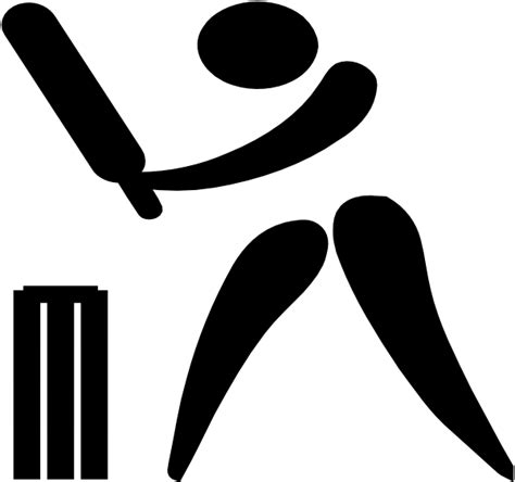 Black And White Cricket Logos Clipart Best