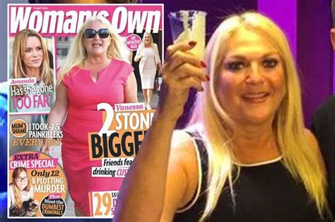 Vanessa Feltz Drinks Custard In Response To Ridiculous Headline Over Concerns That Shes