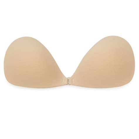 SAYFUT SAYFUT Push Up Nude Strapless And Backless Bra Nude Silicone