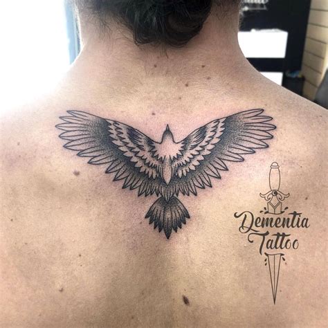 Discover 81 Eagle Tattoo For Back Super Hot Incdgdbentre