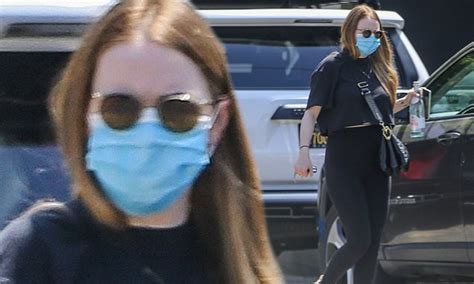 Emma Stone Looks Sleek In Black As She Heads To The Gym Three Months
