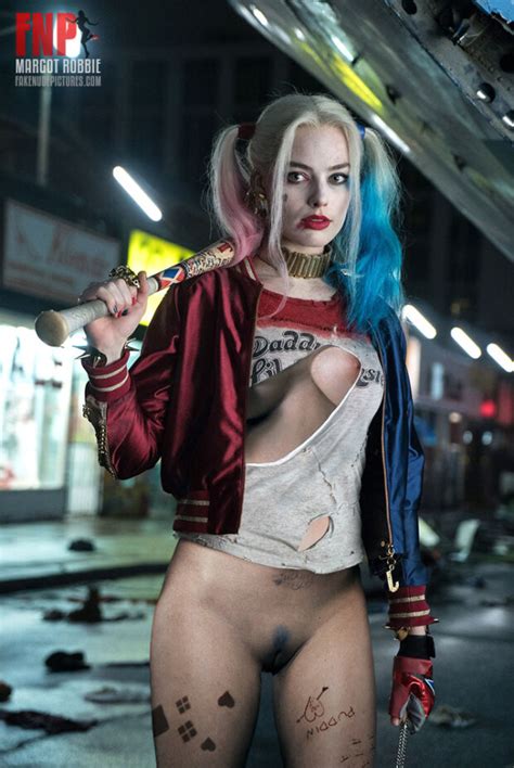 Margot Robbie Fake As Harley Quinn Fnp