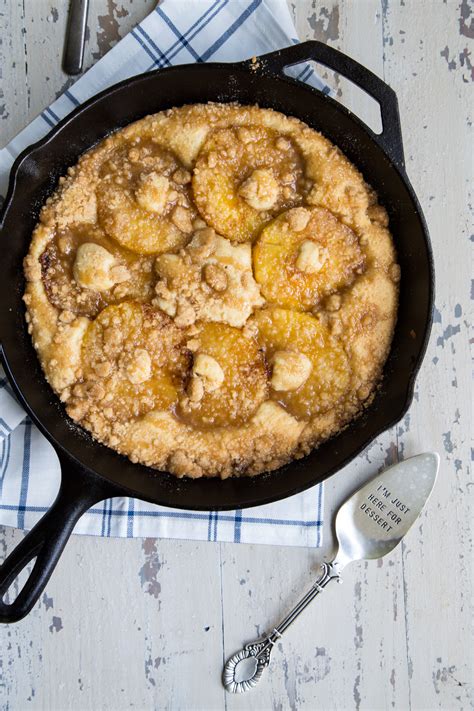 Cast iron pineapple upside down cake recipe. Cast Iron Skillet Pineapple Not Upside Down Cake - Country ...