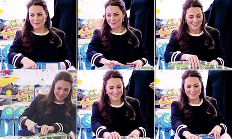 Kate Middleton Rolls Her Eyes After Being Told To Keep Wrapping During Charity Visit Daily