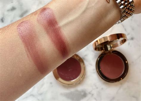 Review Charlotte Tilbury Pillow Talk Lip And Cheek Glow Fleur De Force