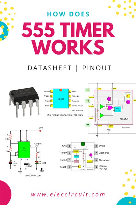 How Does Ne Timer Circuit Works Datasheet Pinout Eleccircuit