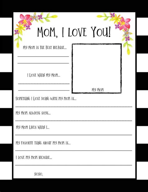 Mothers Day Free Floral Printables Banner Sign And Kid Card