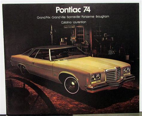 1974 Pontiac Prix Bonneville Parisienne Catalina Laurentian Canadian