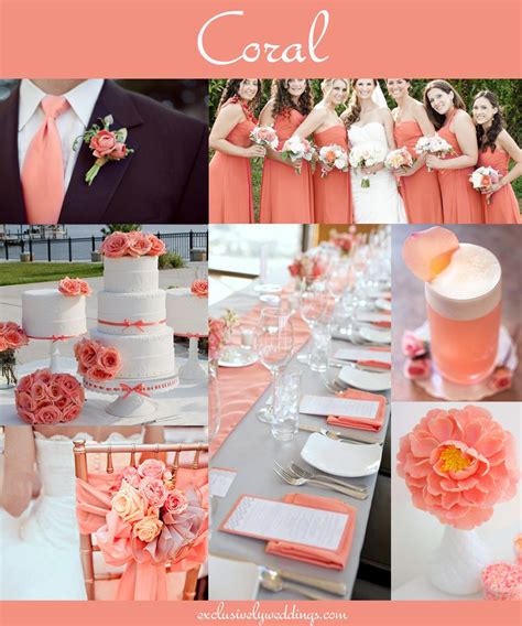 Coral Wedding Color Read More At