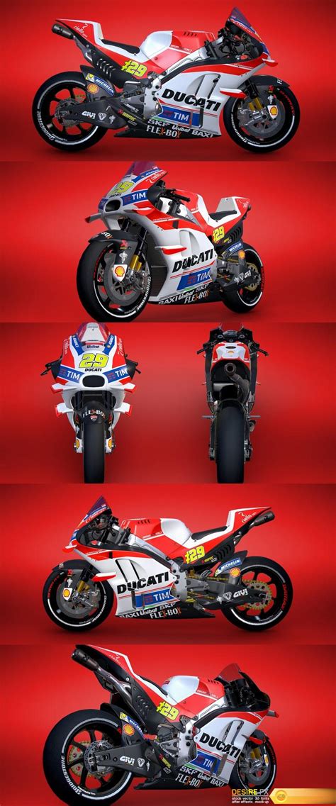 Desire Fx 3d Models Ducati Motogp 3d Model