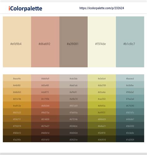 20 Beige Color Combinations Curated Collection Of Color Palettes 20