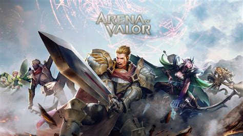 Each hero has his own unique set of abilities. Heroes assemble!. Wallpaper from Arena of Valor ...