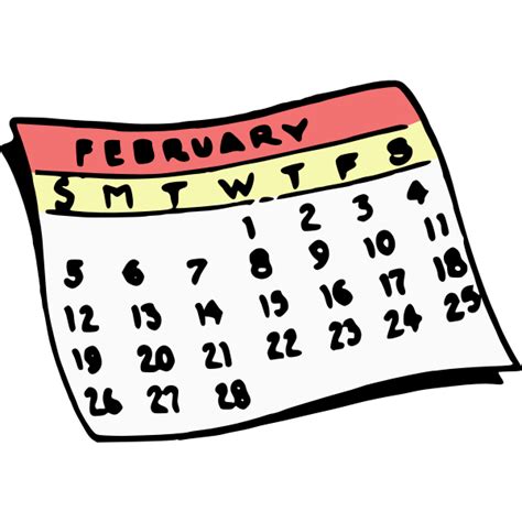 Calendario De Febrero Png All