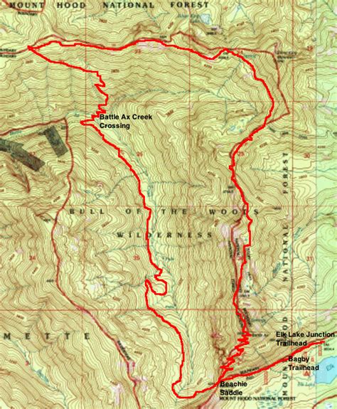 Battle Ax Creek Loop Hike Hiking In Portland Oregon And Washington