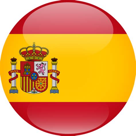 Printable Country Flag Of Spain Sphere Vector Country Flags Of The