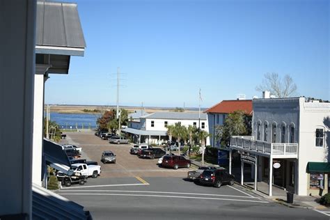 Outstanding View Of Downtown Apalachicola And River Historic Downtown