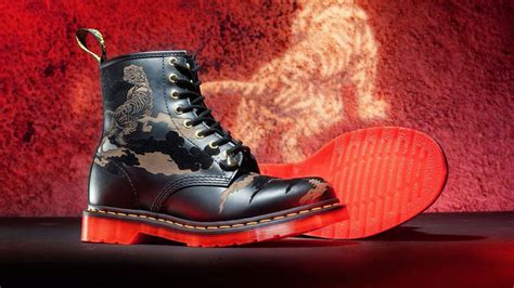 Dr Martens Honours The Year Of The Tiger With A 1460 Boot And A 1461