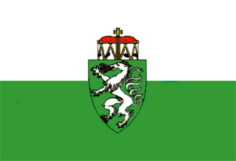 The crowns on the flags of the austrian states are all different because the länder have very different historical backgrounds. Styria (Austria)