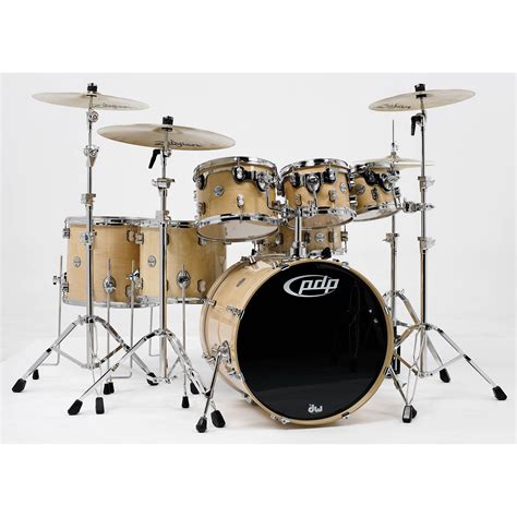 Pdp Concept Maple Series 7 Piece Drum Kit Pdcm2217na Bandh Photo
