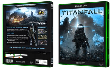 Titanfall Xbox 360 Box Art