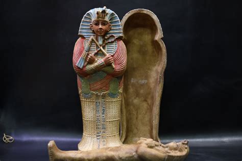 Replica Of King Tutankhamun Tomb With King Tut Inside It Like Etsy