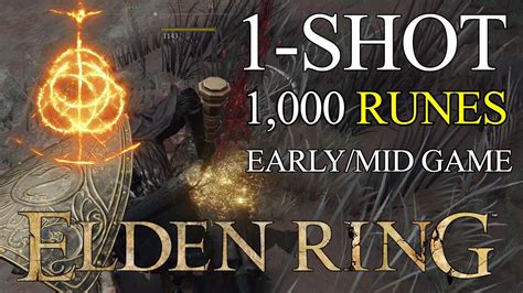 Early Game Rune Farming Spots Elden Ring YouTube