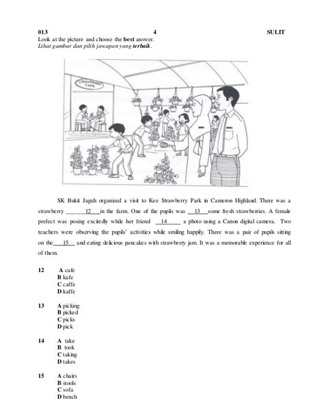 Kurikulum standard sekolah rendah (kssr, english: Ujian pentaksiran akhir tahun sekolah rendah 2015 english ...