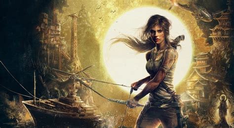 Tomb Raider Definitive Edition By Brenoch Adams Illustration 2d